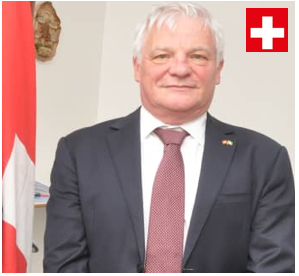 YVES NICOLET  Consul-General of Switzerland in Lagos
