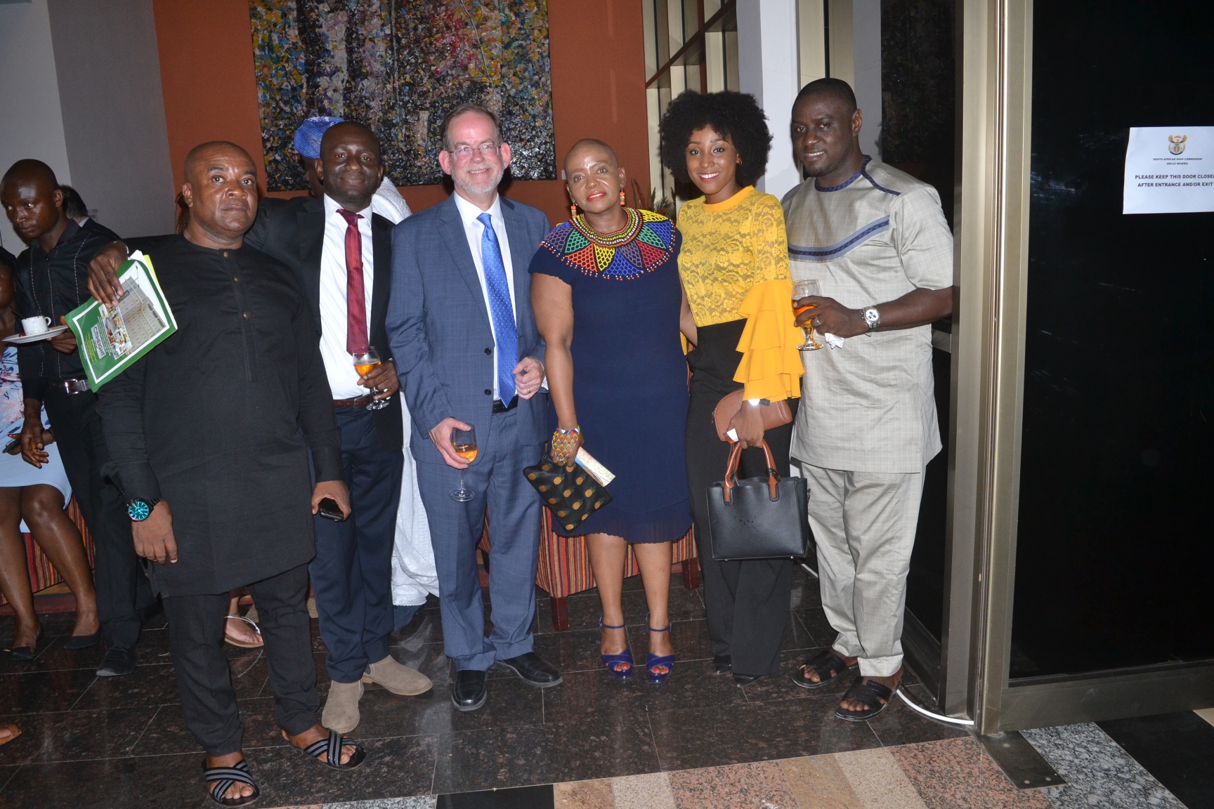 ACCLAIM NIGERIA CELEBRATES WITH SOUTH AFRICAN HIGH COMMISSION,NIGERIA.DURING 2019 NATIONA DAY ABUJA