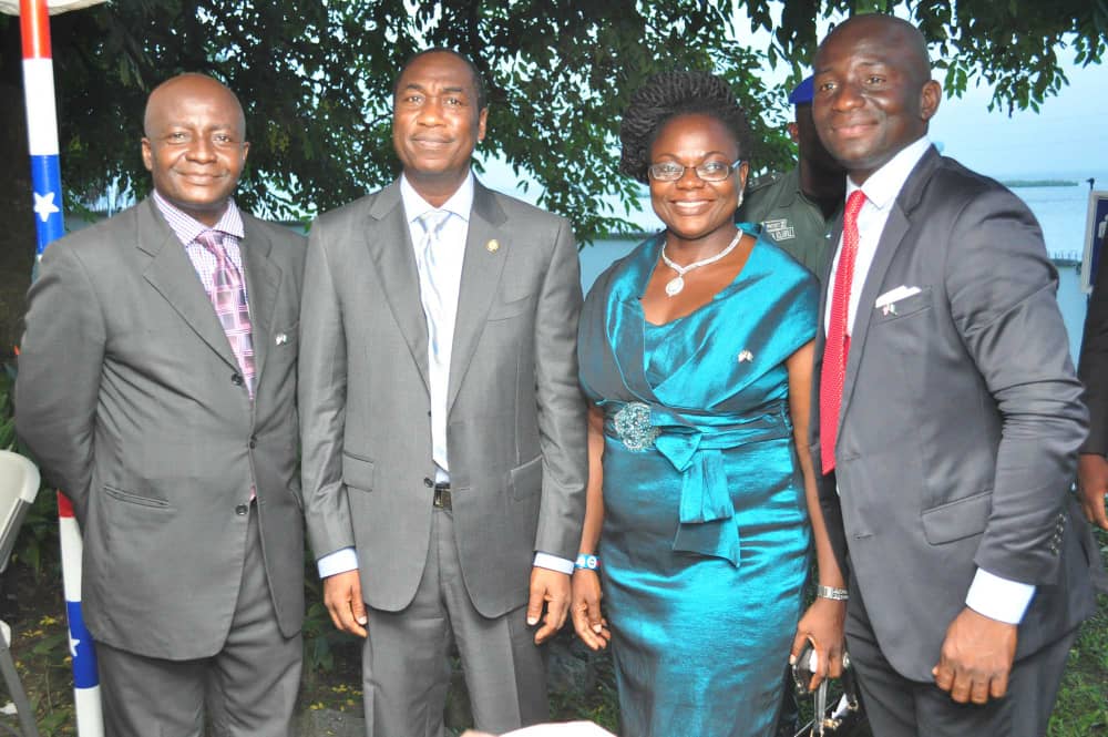 ANIM crew with the Deputy Governor of Lagos State, H.E Dr. Femi Hamzat