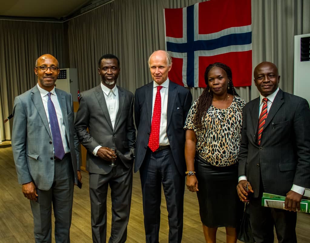 Acclaim Nigeria Intnal Magazine with Ambassador Jens-Pette Kjemprud. Norway Ambassador to Nigeria.