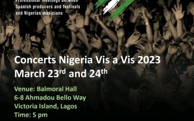 VIS A VIS – PROFESSIONAL MEETING BETWEEN AFRICAN MUSIC INDUSTRY AND SPANISH MUSIC PRODUCERS… As Spanish Mission Hosts Musical Talents Promotion In Nigeria