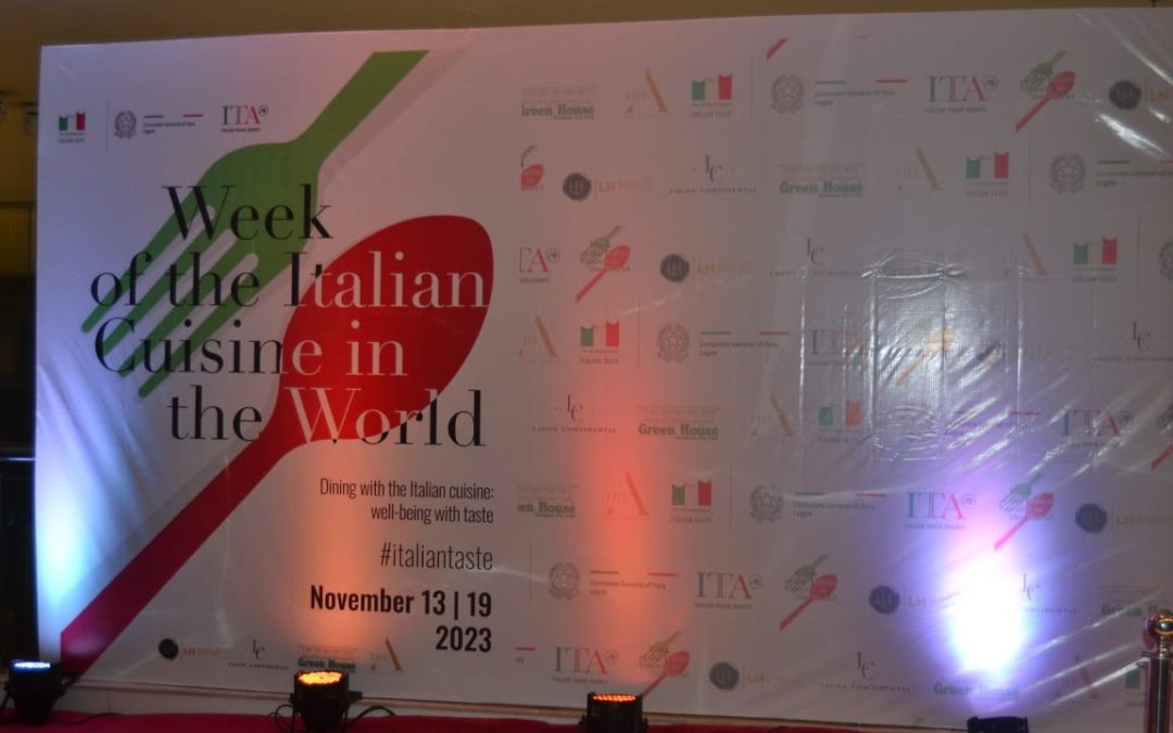CULINARY DIPLOMACY: ANNUAL WEEK OF ITALIAN CUISINE IN THE WORLD HOLDS IN NIGERIA